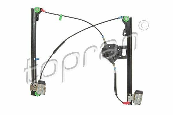 TOPRAN Window Regulator Front Right - Manual Window Lifter for Golf III/Vento — Motors, Pumps & Antennas