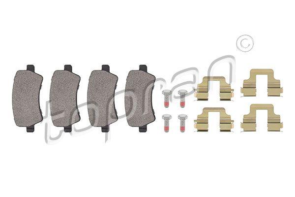 Topran 304763 Brake Pad Rear (Ford: S / Max 1.8 TDCi 2.0Tdci 2.0 06- / Volvo: S60-S80-Xc60-Xc70-V60-V70 (09-17) — Brake Pads