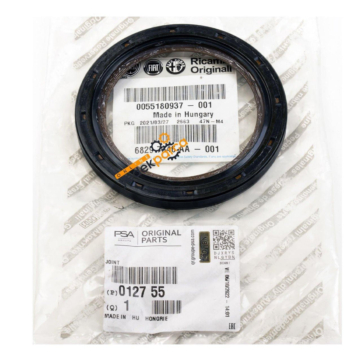 Lancia Fiat Linea 1.3 Multijet Crank Rear Seal — Gaskets & Seals