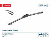 denso dfr-003 wiper blade, 475mm wiper blade for ford and opel, universal fit wiper blade DENSO DFR-003 Wiper Blade - 475mm Universal Fit for Ford Fiesta, Focus, Opel Vectra | Left-hand Drive Vehicles DENSO DFR-003 Wiper Blade 475mm for Ford and Opel wiper-blades, denso, car-accessories, ford-fiesta, ford-focus, opel-vectra, automotive-parts, car-owners, 475mm-wiper, ai-generated