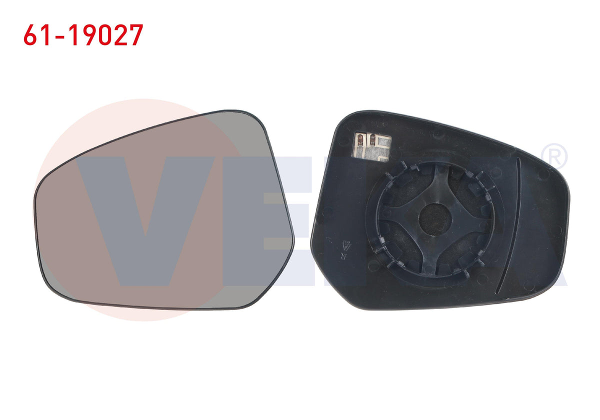 Veka 61-19027 Mirror Glass Left Heated Aspheric Ford Tourneo Courier 2014 — Mirrors