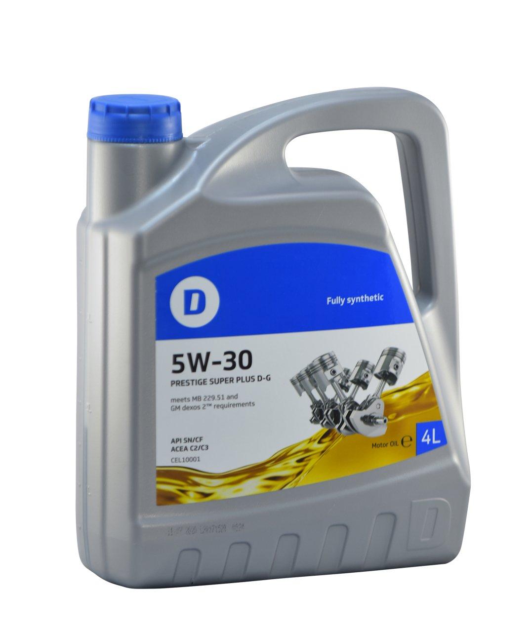 Delphi CEL10001 5W-30 Particulate GM Dexos2 Approved 4 Litre Motor Oil — Fluids & Chemicals