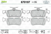 vale-670197-rear-brake-pads-ford-fiesta, vale-670197-brake-pads-technical-specifications VALEO 670197 Rear Brake Pads - Reliable Stopping Power for Ford Fiesta | Compatible with CONTINENTAL Brake Systems VALEO 670197 Rear Brake Pads for Ford Fiesta vale-670197, rear-brake-pads, ford-fiesta, brake-parts, vale-brake-pads, continental-brake-system, car-maintenance, mechanics, car-owners, ai-generated