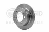 HELLA Pagid Brake Disc Rear 8DD355112-001 - Universal Fit for Daewoo Musso & Ssangyong Models — Brake Rotors & Drums