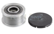 SNR-NTN alternator pulley for Mercedes OM engines, Technical specifications of SNR-NTN alternator pulley SNR-NTN Alternator Pulley - Compatible with Mercedes OM646/OM647/OM648 | Suitable for Models 203, 211, 220, 200, 220, 270, 320 CDI SNR-NTN Alternator Pulley for Mercedes OM Engines alternator-pulley, mercedes-parts, snr-ntn, car-replacement-parts, mechanics, automotive-accessories, engine-components, car-owners, automotive-repair, ai-generated