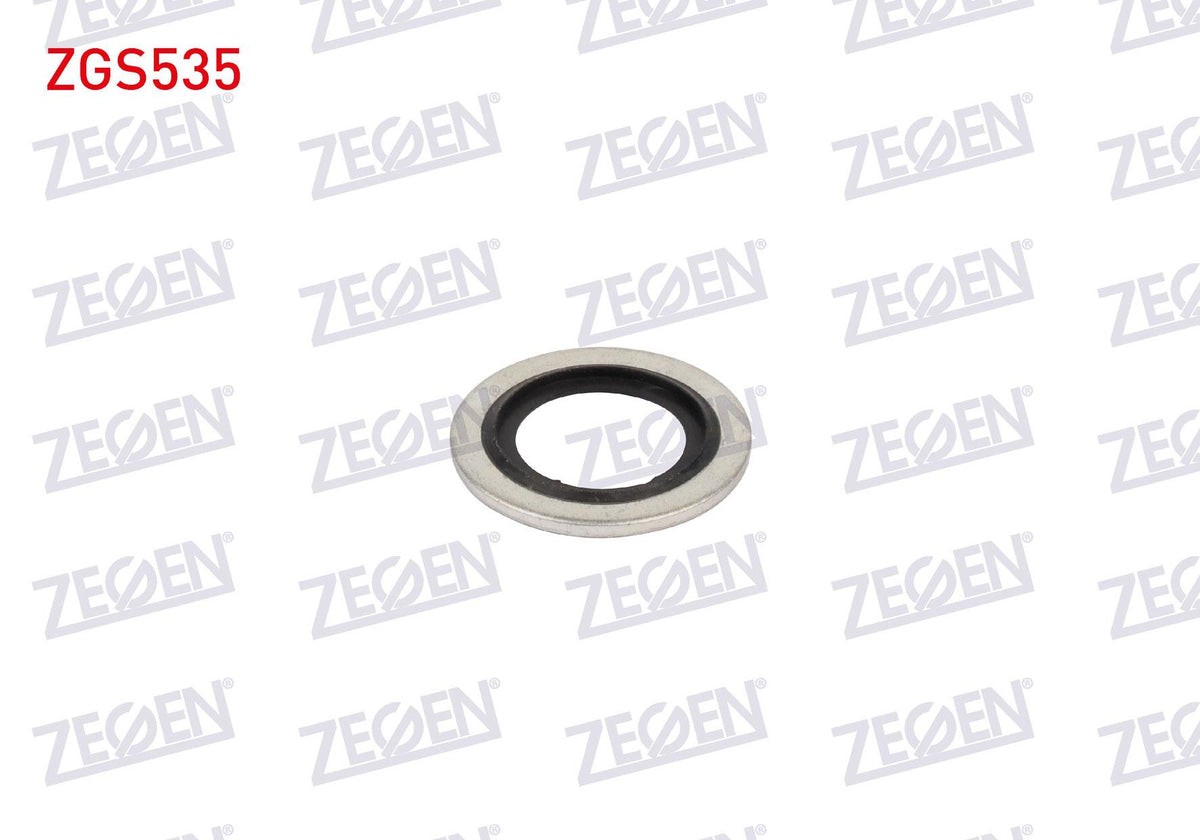 Zegen ZGS535 Oil Pan Plug Gasket Clio / Megane / Kangoo / Traffic / Master — Gaskets & Seals