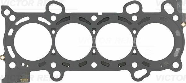 Victor Reinz Cylinder Head Gasket for Honda Accord, Close-up of Victor Reinz gasket showing thickness and design Victor Reinz Cylinder Head Gasket - Premium Quality for Honda Accord 2003-2008 | 0.68mm Thick Victor Reinz Cylinder Head Gasket for Honda Accord victor-reinz, cylinder-head-gasket, honda-accord, car-repair, mechanic-parts, engine-seal, car-owners, vehicle-maintenance, automotive-parts, ai-generated