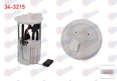 Veka 34-3215 Fuel Tank Level Float 3 Bar Opel Corsa D 1.4 2012-2014 — Fuel Delivery