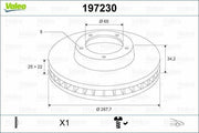 valeos-brake-discs-vw-polo, premium-performance-brake-discs-for-vw-polo VALEO 197230 Brake Discs - Premium Performance for VW Polo 1.4 16V-1.4 TDI | 11.34 in x 0.98 in VALEO 197230 Brake Discs VW Polo 1.4 16V-1.4 TDI valeos, brake-discs, vw-polo, car-parts, automotive, mechanics, car-owners, ventilated-discs, premium-quality, ai-generated