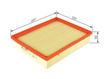 BOSCH F026400267 - Air Filter for Laguna III 1.6-2.0 16V — Air & Cabin Filters