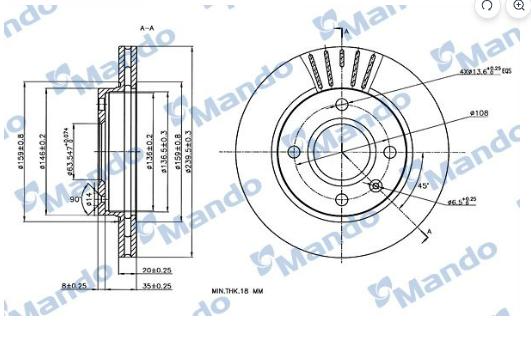 NIFEA 35010 Su Pipe Mini R55 R56 R57 R58 R59 R60 R61 1.6