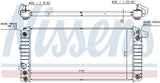 Nissens Radiator for Cadillac Deville / Seville 1993-2000 4.6L - Built-In Oil Cooler — Oil System