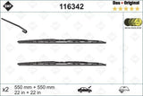 Valeo Wiper Blades 550mm - Audi A4 Drivers — Wipers