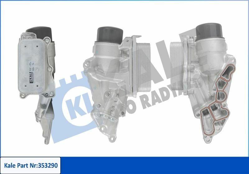 Kale Oil Cooler 353290 - Aluminum Water-Cooled — Oil System