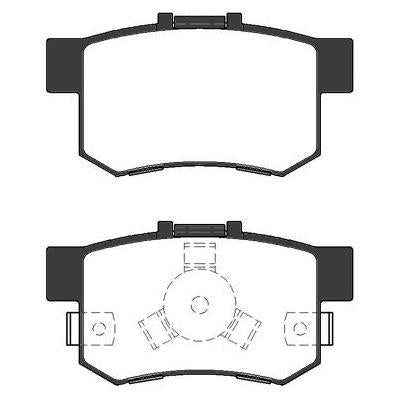 MGA 55575 Brake Pad Brake Rear-(Honda: CRV 02 > 06 / Accord: 03 > 08) — Brake Pads