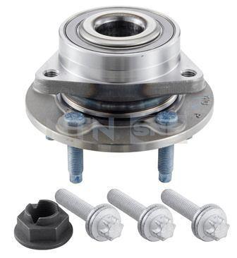SNR R15367 Wheel Hub Astra 04-09 /Astra J 09-16 /Cruze 09-14 Front with Bearing 5 Lug (Disc Diameter 300mm-3 — Hub Assemblies