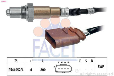 Facet 108055 Oxygen Sensor Opel Astra H/Zafira B A16XER — Oxygen & Air-Fuel