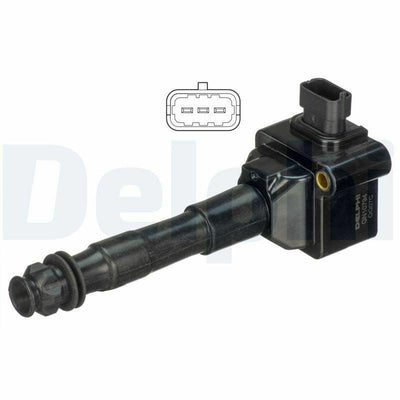 Delphi Ignition Coil GN10794-12B1 - Compatible With Porsche 911 Carrera, Cabriolet and 2 more models — Coils & Plugs