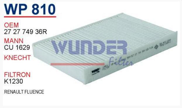 Renault Fluence All Models Cabin Air Filter without Carbon — Auto Parts Hall, Air & Cabin Filters