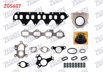 Zegen ZGS607 Motor Upper Set Gasket (Skc None) (Skt with Seal) Talisman-Traffic III 1.6 dCi Pair Turbo — Gaskets & Seals