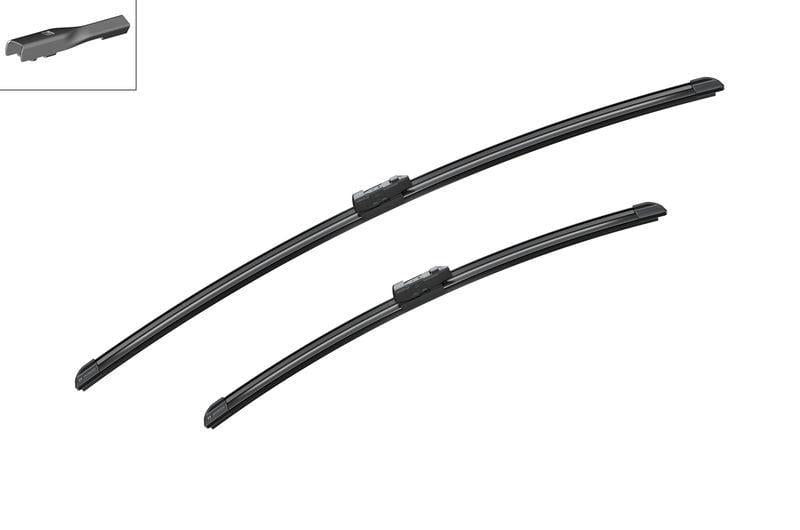 BOSCH Wiper Blade Set 3397014535 - 70cm + 50cm, Suitable for Left-Hand Drive Vehicles — Wipers