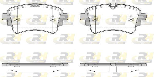 ROADHOUSE 21669.10 Brake Pad Rear Vag A4-A5-Q5-Q7 15 > — Brake Pads