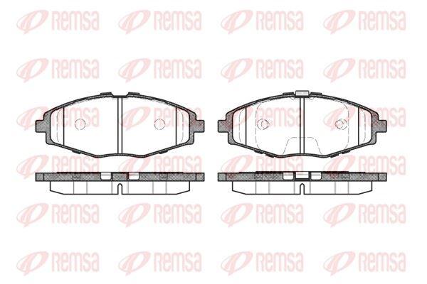REMSA 0696.00 Brake Pad — Brake Pads