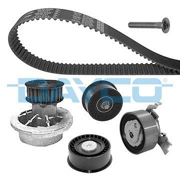 Dayco KTBWP3611 Timing Belt Kit + Water Pump Astra G 1.4 16V 1.6 16V 98-09 — Water Pump & Thermostat