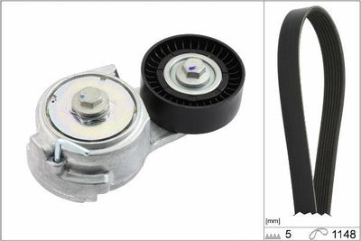 INA 529001310 Alternator Tensioner Bearing Set (Belt Geri with Beraber) Doblo Bravo II Linea Idea Palio Panda Albea U