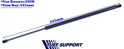 TUFFSUPPORT 611890 Trunk Gas Strut 03-12 Sorento.I 545mm Gas Charged — Support Rods & Struts
