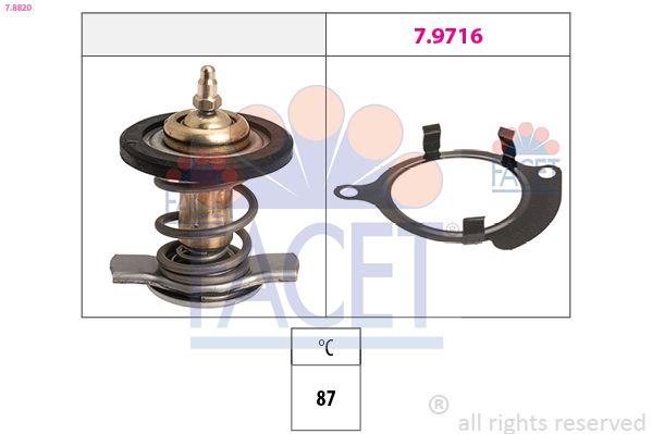 Facet 7.8820 Thermostat (87°) Touareg / Transporter T5 3,2 V6 2.5 TDI 03 > 09