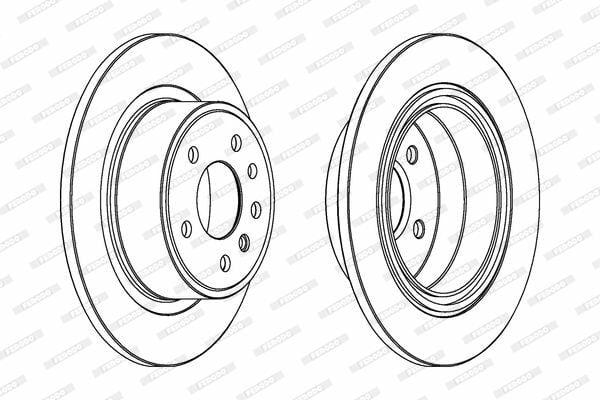 ferodo ddf698c rear brake disc, high performance rear brake disc for omega b FERODO DDF698C Rear Brake Disc - Durable Brake Performance for Car Owners and Mechanics | 286 mm FERODO DDF698C Rear Brake Disc ferodo, rear-brake-disc, car-parts, brake-replacement, durable-braking, car-owners, mechanics, automotive, brakes, ai-generated