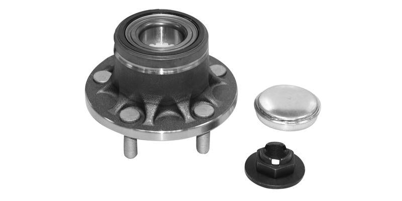 MGA 72502 Wheel Hub LI Bearing Rear Bijonlu ABS Li Kovan Nut + Oil Cover with Ford :Connect 1.8 TDCi 02 — Wheels & Wheel Trim
