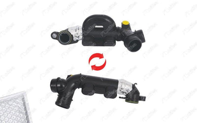 NIFEA 19930 Manifold Turbo Muffler Pipe Focus C Max 1,6 TDCi Volvo C30 V50 V70 S40 1,6D Peugeot 407 — Mufflers & Pipes