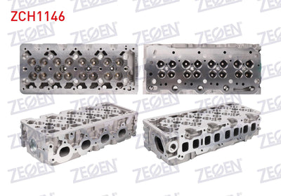 Zegen ZCH1146 Cylinder Head Y17dt Corsa C 1.7 DTi 2000-2003 / Combo C 1.7 DTi 2001-2006 / Astra G 1.7 — Cylinder Head & Block
