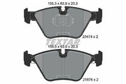textar brake pads for e46 m3, textar brake set technical specifications TEXTAR 2347402 Brake Pads - Front Set for E-46 M-3 | Optimal Fit TEXTAR Brake Pads E-46 M-3 - Reliable Performance brake-pads, textar, e46-m3, car-accessories, automotive, mechanics, performance-parts, braking-systems, vehicle-maintenance, ai-generated