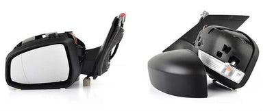 Spj E-2181 Ford Focus 2008-2011 Left Outer Rear View Mirror Electric with Turn Signal Primed Asph — Tail, Signal & Reflectors