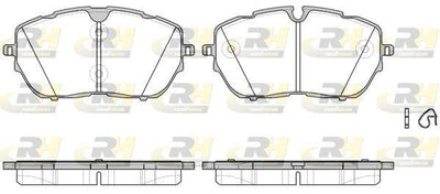 ROADHOUSE 21654.00 Brake Pad — Brake Pads
