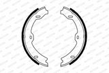 FERODO FSB4002 - Rear Brake Pad (Parking Brake Shoe) for C219, W211 and 3 more models — Brake Pads