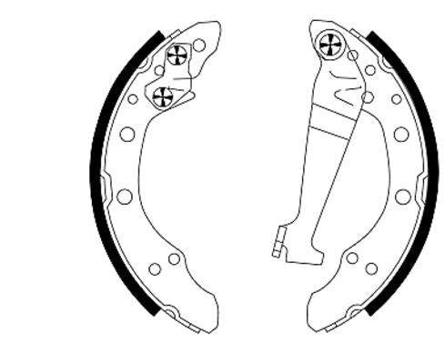textar brake shoe vw a100 a80, textar 91018300 brake shoe specifications, brake shoe packaging dimensions TEXTAR Brake Shoe - VW A100/A80 200x40 mm for Vehicle Owners and Car Maintenance Enthusiasts TEXTAR Brake Shoe VW A100 A80 - 200x40 mm textar, brake-shoe, vw-a100, vw-a80, car-maintenance, vehicle-accessories, braking-system, automotive-parts, high-performance, ai-generated
