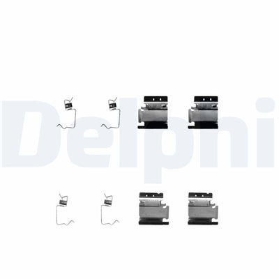 Delphi LX0313 Brake Pad Spring Set Front Lp1610-1519 Kangoo-08 — Brake Pads