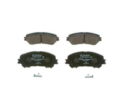 Bosch 0986424011 Front Brake Pad Set Nissan Qashqai 2 J11 Kadjar 59.7 MM — Brake Pads