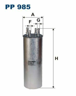 FILTRON PP985 - Fuel Filter (Diesel) for Transporter T5 T6, Touareg 2.5 TDI — Fuel Delivery