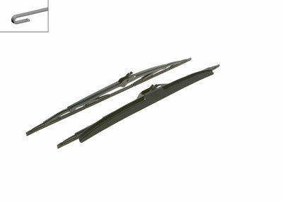 BOSCH 3397118302 - Wiper Set for BMW E-34 — Wipers
